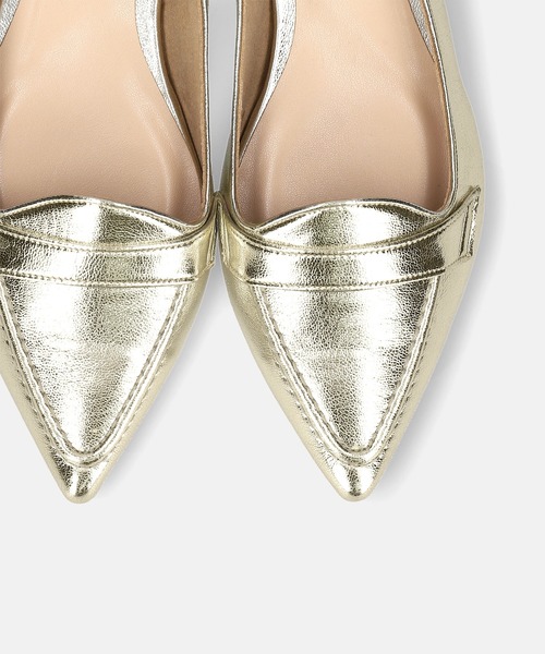 【ZOZOTOWN限定アイテム】ローファーデザイン フラットシューズ