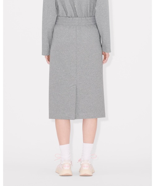 KENZO(ケンゾー)の「'KENZO Elephant Logo' ストラス エンブロイド スカート(スカート・レディース・グレー系その他・MEDIUM/SMALL/X-SMALL)」の5枚目の写真