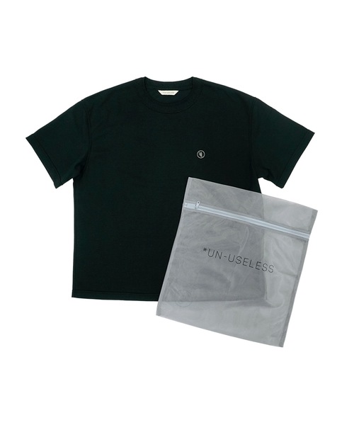 UN-USELESS(アンユースレス)の「【UN-USELESS】アンユースレス/ USL COTTON KNITEE(Tシャツ/カットソー・メンズ・ホワイト系/ブラック/グレー系その他/ブラック系その他/グレー/オフホワイト・M-L/L-XL/S-M)」の14枚目の写真