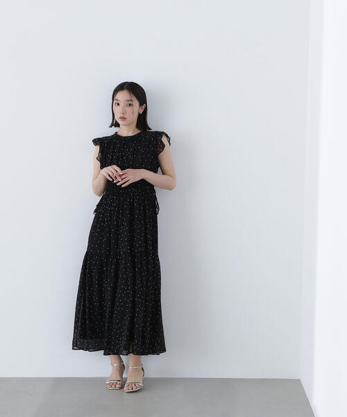 NATURAL BEAUTY BASIC（ナチュラルビューティーベーシック）の「◇楊柳サイドリボンワンピース（ワンピース・レディース・ブラック系その他/チャコールグレー/ダークブラウン/ピンク・SMALL/MEDIUM/P/S）」の15枚目の写真