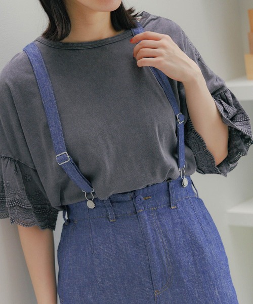 niko and...(ニコアンド)の「FINEリネンツイルスカート(スカート・レディース・ブラック/ブラウン/インディゴブルー・LARGE/MEDIUM)」の21枚目の写真