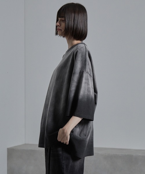 STONE  グラデーションTシャツ 大きいサイズあり】グラデーションカットソー / 昇華プリント