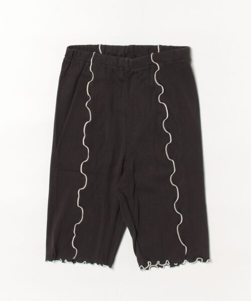 MARKEY'S（マーキーズ）の「無地メローバイカーパンツ/おとな（その他パンツ・レディース・グリーン/ライトグリーン/オレンジ/グレー/オフホワイト/ブラック・160cm）」の3枚目の写真