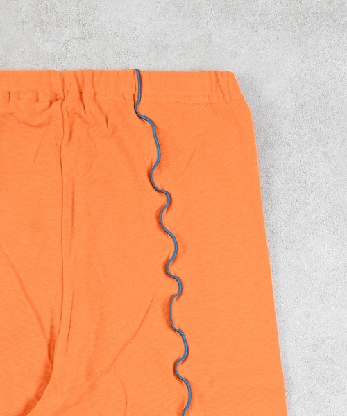 MARKEY'S（マーキーズ）の「無地メローバイカーパンツ/おとな（その他パンツ・レディース・グリーン/ライトグリーン/オレンジ/グレー/オフホワイト/ブラック・160cm）」の11枚目の写真