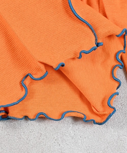 MARKEY'S（マーキーズ）の「無地メローバイカーパンツ/おとな（その他パンツ・レディース・グリーン/ライトグリーン/オレンジ/グレー/オフホワイト/ブラック・160cm）」の13枚目の写真