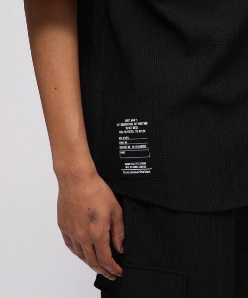 AVIREX(アヴィレックス)の「《直営店限定》3D DOT SHIRT / 半袖シャツ / AVIREX / アヴィレックス(シャツ/ブラウス・メンズ・ブラック・L/M/XL)」の9枚目の写真
