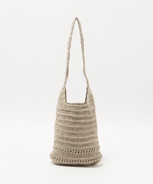 Steven Alan（スティーブンアラン）の「＜reverve＞ hand knit BAG/バッグ（ショルダーバッグ・メンズ・ナチュラル・FREE）」の7枚目の写真