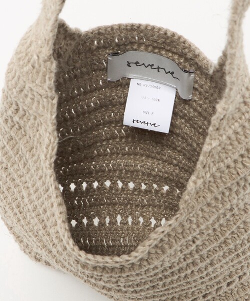 Steven Alan（スティーブンアラン）の「＜reverve＞ hand knit BAG/バッグ（ショルダーバッグ・メンズ・ナチュラル・FREE）」の3枚目の写真