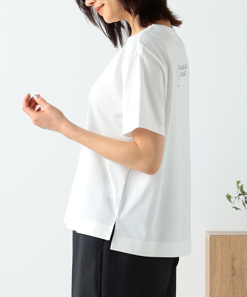 GALLORIA(ギャローリア)の「ムーミン プリントTシャツ(Tシャツ/カットソー・レディース・ホワイト系その他/ネイビー/オフホワイト/チャコールグレー・S/M/L/LL)」の9枚目の写真