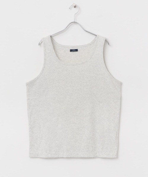 ITEMS URBANRESEARCH(アイテムズ アーバンリサーチ)の「クールタッチテレコタンクトップ(タンクトップ・メンズ・アイボリー/ブラック/グレー・MEDIUM/LARGE)」の12枚目の写真