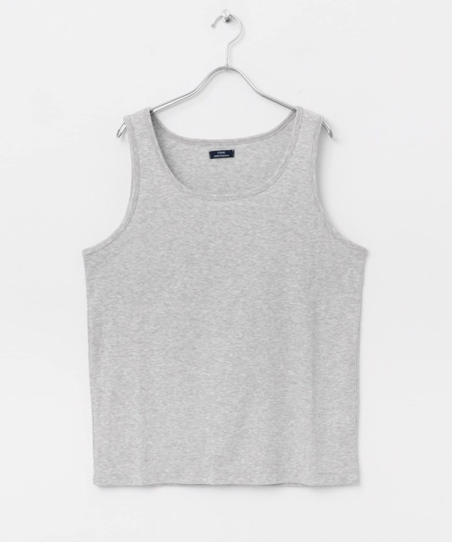 ITEMS URBANRESEARCH(アイテムズ アーバンリサーチ)の「クールタッチテレコタンクトップ(タンクトップ・メンズ・アイボリー/ブラック/グレー・MEDIUM/LARGE)」の11枚目の写真
