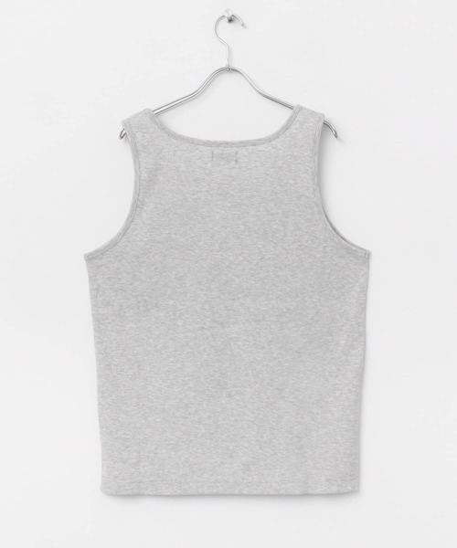ITEMS URBANRESEARCH(アイテムズ アーバンリサーチ)の「クールタッチテレコタンクトップ(タンクトップ・メンズ・アイボリー/ブラック/グレー・MEDIUM/LARGE)」の10枚目の写真