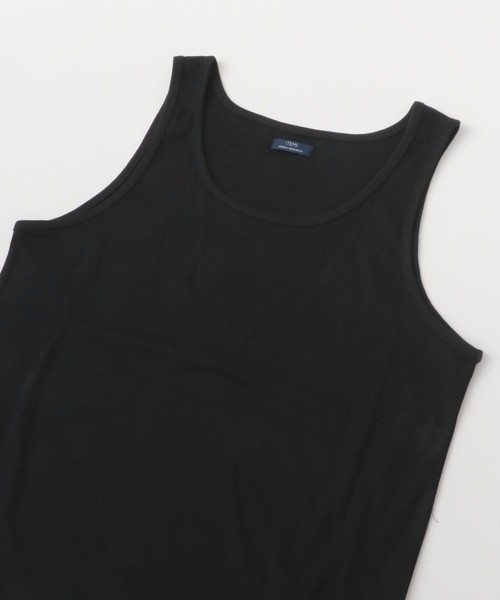 ITEMS URBANRESEARCH(アイテムズ アーバンリサーチ)の「クールタッチテレコタンクトップ(タンクトップ・メンズ・アイボリー/ブラック/グレー・MEDIUM/LARGE)」の8枚目の写真
