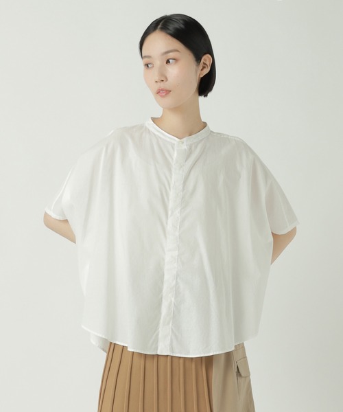 新品✨️zucca ズッカ コットンローン シャツ ブラウス タグ付き S)コットンローン / シャツ（シャツ/ブラウス）｜ZUCCa（ズッカ