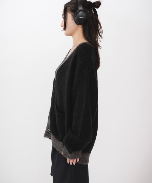 セール】FREE MAX Mohair Like Knit Cardigan モヘアライクニット