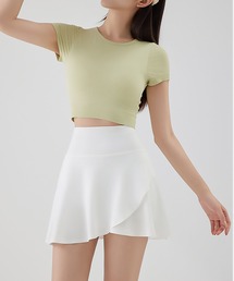 FREE BLUES（フリーブルース）の「ハイウエスト  ヨガスカート（スカート）」