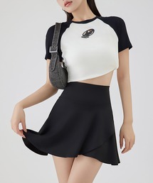 FREE BLUES（フリーブルース）の「ハイウエスト  ヨガスカート（スカート）」