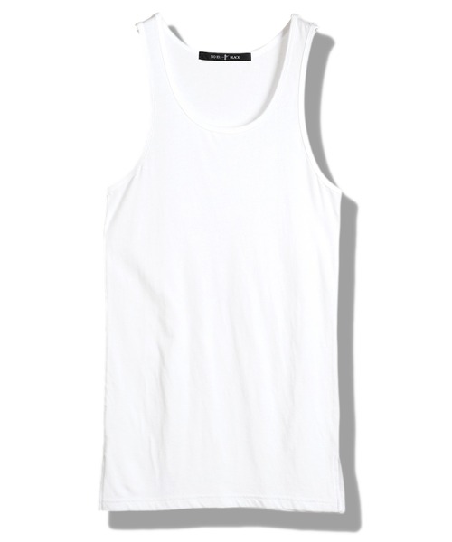 NO ID.（ノーアイディ）の「【NO ID.】Side Slit Long Tank Top / サイド スリット ロング タンク トップ（タンクトップ・メンズ・ブラック/グレー/ホワイト・2/1）」の16枚目の写真