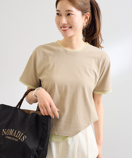 未使用フレームワーク　レイヤードライクTシャツ レイヤードライクTシャツ（Tシャツ／カットソー）｜FRAMeWORK