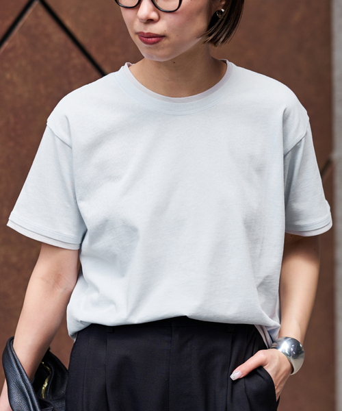 レイヤードライクT-SHIRT（Tシャツ/カットソー）｜FRAMeWORK