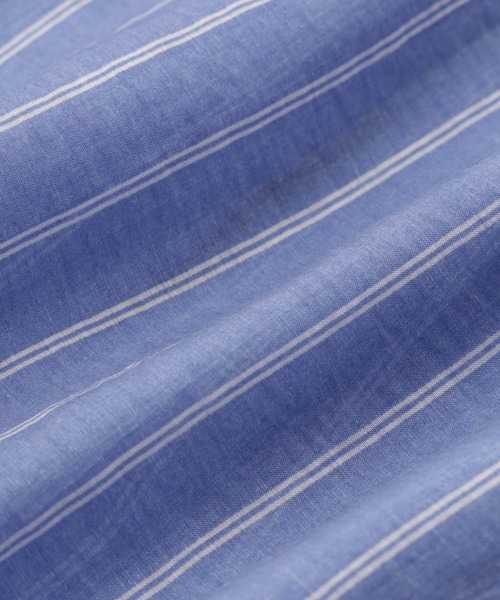 セール】シアーストライプオーバーサイズロングシャツ（シャツ