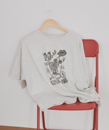 MERLOT | ヴィンテージライクアソートプリントTシャツ(Tシャツ/カットソー)