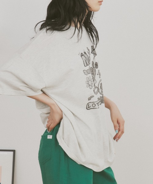 MERLOT（メルロー）の「ヴィンテージライクアソートプリントTシャツ（Tシャツ/カットソー・レディース・その他3/その他4/その他2/その他1・FREE）」の22枚目の写真