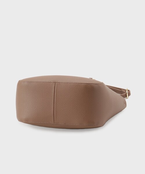 OPAQUE.CLIP(オペークドットクリップ)の「【軽量/2WAY】コインカシメシュリンクミドルトートバッグ(トートバッグ・レディース・ボルドー/ブラック/ブラウン系・00)」の12枚目の写真