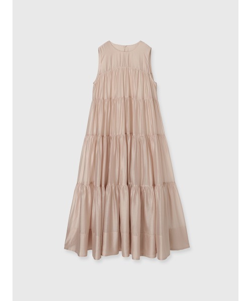 セール】テンセルリッチオーガンティアードワンピース（ワンピース