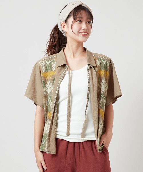 【チャイハネ】ソリハンシャツ ソリハンシャツ(WHITE): 『チャイハネ』公式通販