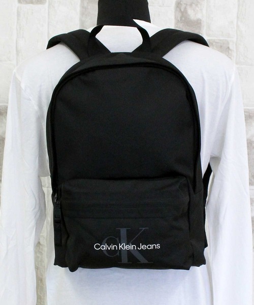 Calvin Klein(カルバン・クライン)の「CK スポーツ エッセンシャルズ キャンパス バックパック SPORT ESSENTIALS CAMPUS BP40 M リュック(バックパック/リュック・メンズ・ブラック・FREE)」の7枚目の写真