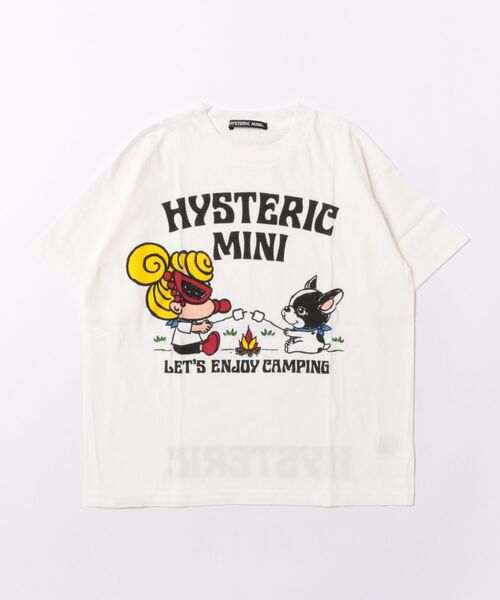 HYSTERIC MINI（ヒステリックミニ）の「OVER THE RAINBOW総柄 長袖T