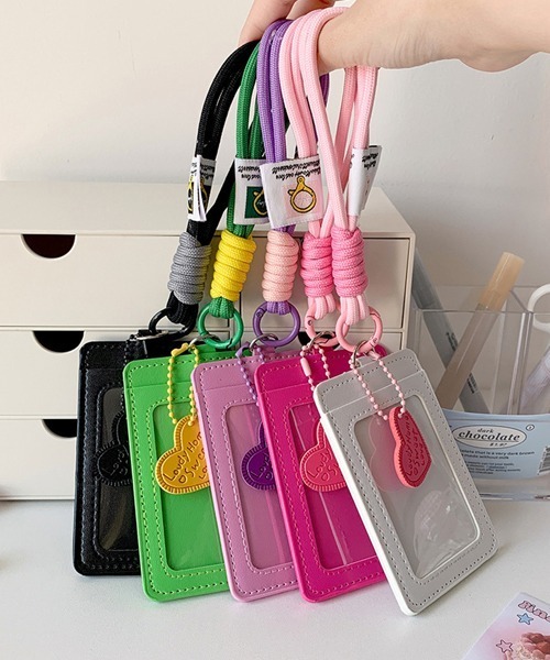 urge select】《推し活》バイカラーデザイン パスケース【ICカード