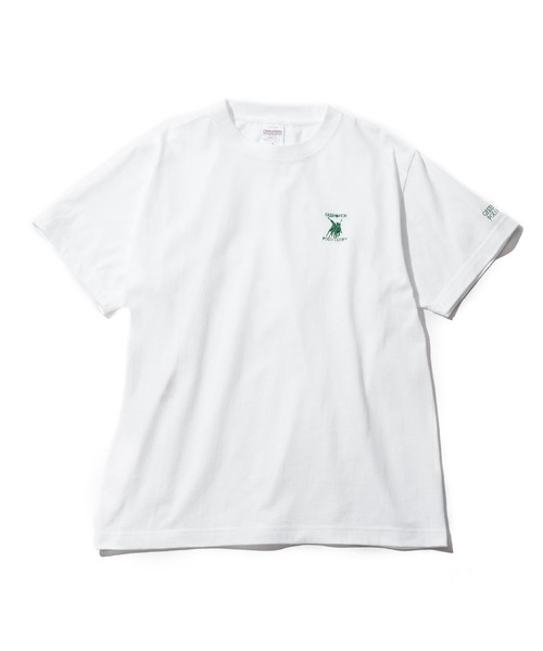 GREENWICH POLO CLUB(グリニッジポロクラブ)の「【GREENWICH POLO CLUB】別注 ワンポイント刺繍 クルーネック 半袖 Tシャツ(Tシャツ/カットソー・メンズ・ホワイト/ホワイト系1/ブラック・S/M/L)」の21枚目の写真