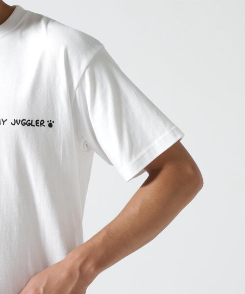 ROYAL FLASH（ロイヤルフラッシュ）の「Guernika×JUGGLER/ゲルニカ×ジャグラー/TORAPPI Print T-shirt（Tシャツ/カットソー・メンズ・ホワイト/ブラック・L/XL/2XL/M）」の15枚目の写真