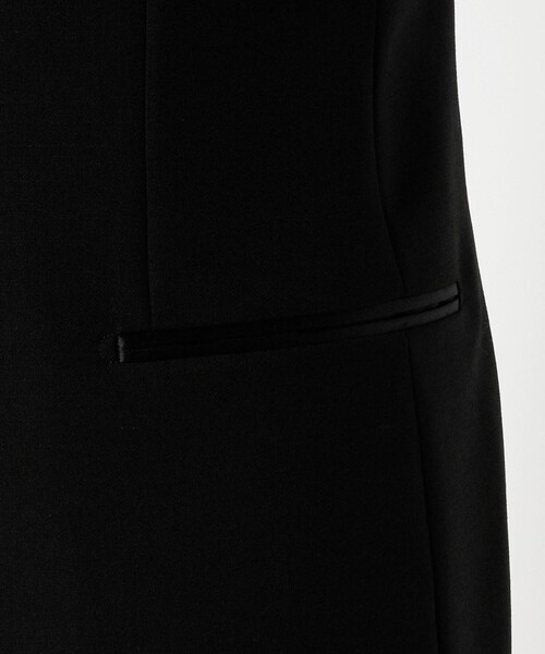 UNITED ARROWS（ユナイテッドアローズ）の「ブラック ピークドラペル １ボタン タキシードジャケット（スーツジャケット・メンズ・ブラック・48/44/50/46）」の5枚目の写真