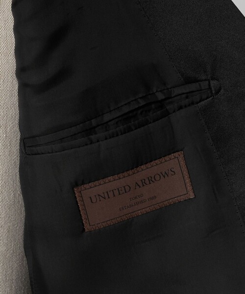 UNITED ARROWS（ユナイテッドアローズ）の「ブラック ピークドラペル １ボタン タキシードジャケット（スーツジャケット・メンズ・ブラック・48/44/50/46）」の12枚目の写真