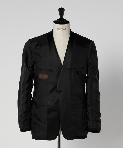 UNITED ARROWS（ユナイテッドアローズ）の「ブラック ピークドラペル １ボタン タキシードジャケット（スーツジャケット・メンズ・ブラック・48/44/50/46）」の13枚目の写真