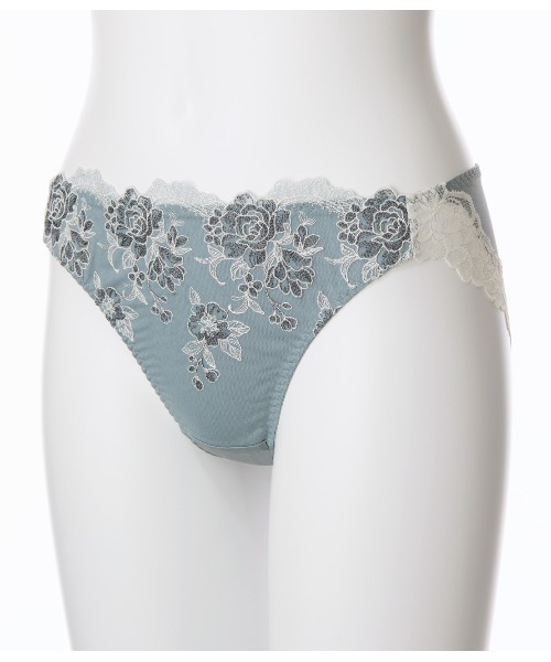 ま～るく盛れる着やせクラシカルローズショーツD（ショーツ）｜PEACH