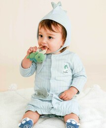 アニマルウサギクマ恐竜2WAYロンパース+帽子2点セットベビー(50~70cm)