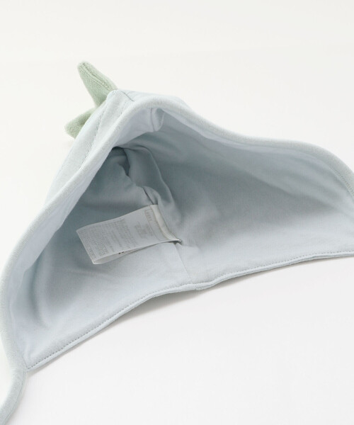 SLAP SLIP BABY(スラップスリップベビー)の「アニマルウサギクマ恐竜2WAYロンパース+帽子2点セットベビー(50~70cm)(その他ベビーウェア・キッズ・グリーン/ホワイト/イエロー・FREE)」の10枚目の写真