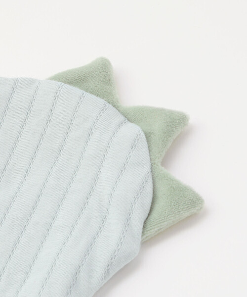 SLAP SLIP BABY(スラップスリップベビー)の「アニマルウサギクマ恐竜2WAYロンパース+帽子2点セットベビー(50~70cm)(その他ベビーウェア・キッズ・グリーン/ホワイト/イエロー・FREE)」の12枚目の写真