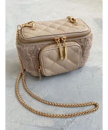 RESEXXY | フロントポケットエコファーバニティバック(ショルダーバッグ)