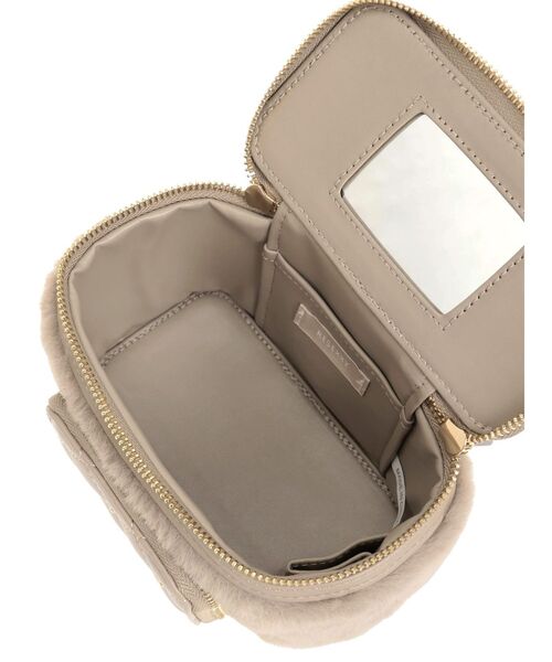 RESEXXY（リゼクシー）の「フロントポケットエコファーバニティバック（ショルダーバッグ・レディース・ベージュ/ブルー/ブラック・FREE）」の20枚目の写真