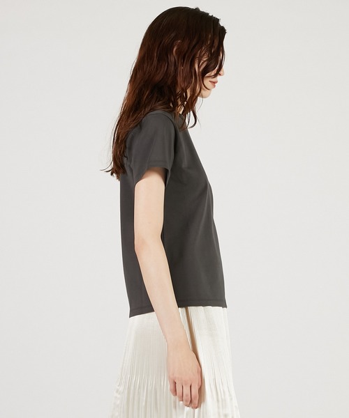 PRANK PROJECT（プランクプロジェクト）の「ファンクショナルクルーT / Functional Crew T-Shirt（Tシャツ/カットソー・レディース・ホワイト/キャメル/ピンク/チャコールグレー/ブラック・FREE）」の20枚目の写真