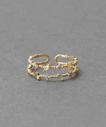 Phoebe | ハーモニーカラーダブルラインリング/ベースサイズ11号(リング)