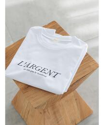 発泡ロゴプリントTシャツ