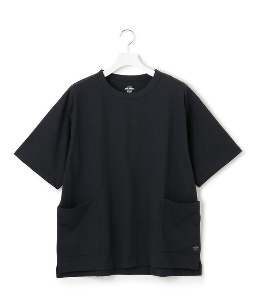 J.PRESS YORK STREET(ジェイプレスヨークストリート)の「【UNISEX】腰ポケット Tシャツ(Tシャツ/カットソー・メンズ・ライトグレー系/ダークブラウン系/ブラック系/ホワイト系・SMALL/MEDIUM/LARGE)」の2枚目の写真