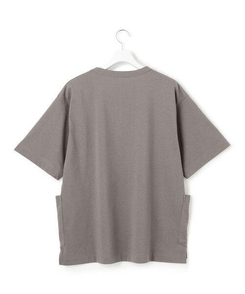 J.PRESS YORK STREET(ジェイプレスヨークストリート)の「【UNISEX】腰ポケット Tシャツ(Tシャツ/カットソー・メンズ・ライトグレー系/ダークブラウン系/ブラック系/ホワイト系・SMALL/MEDIUM/LARGE)」の9枚目の写真