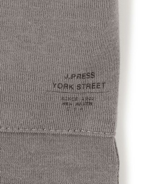 J.PRESS YORK STREET(ジェイプレスヨークストリート)の「【UNISEX】腰ポケット Tシャツ(Tシャツ/カットソー・メンズ・ライトグレー系/ダークブラウン系/ブラック系/ホワイト系・SMALL/MEDIUM/LARGE)」の7枚目の写真